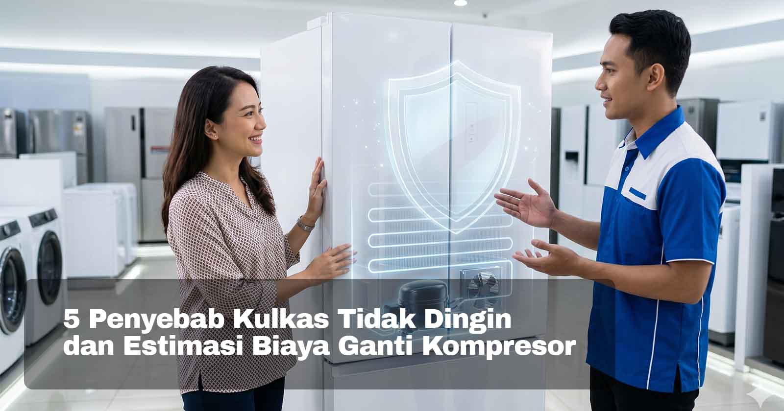 5 Penyebab Kulkas Tidak Dingin dan Estimasi Biaya Ganti Kompresor
