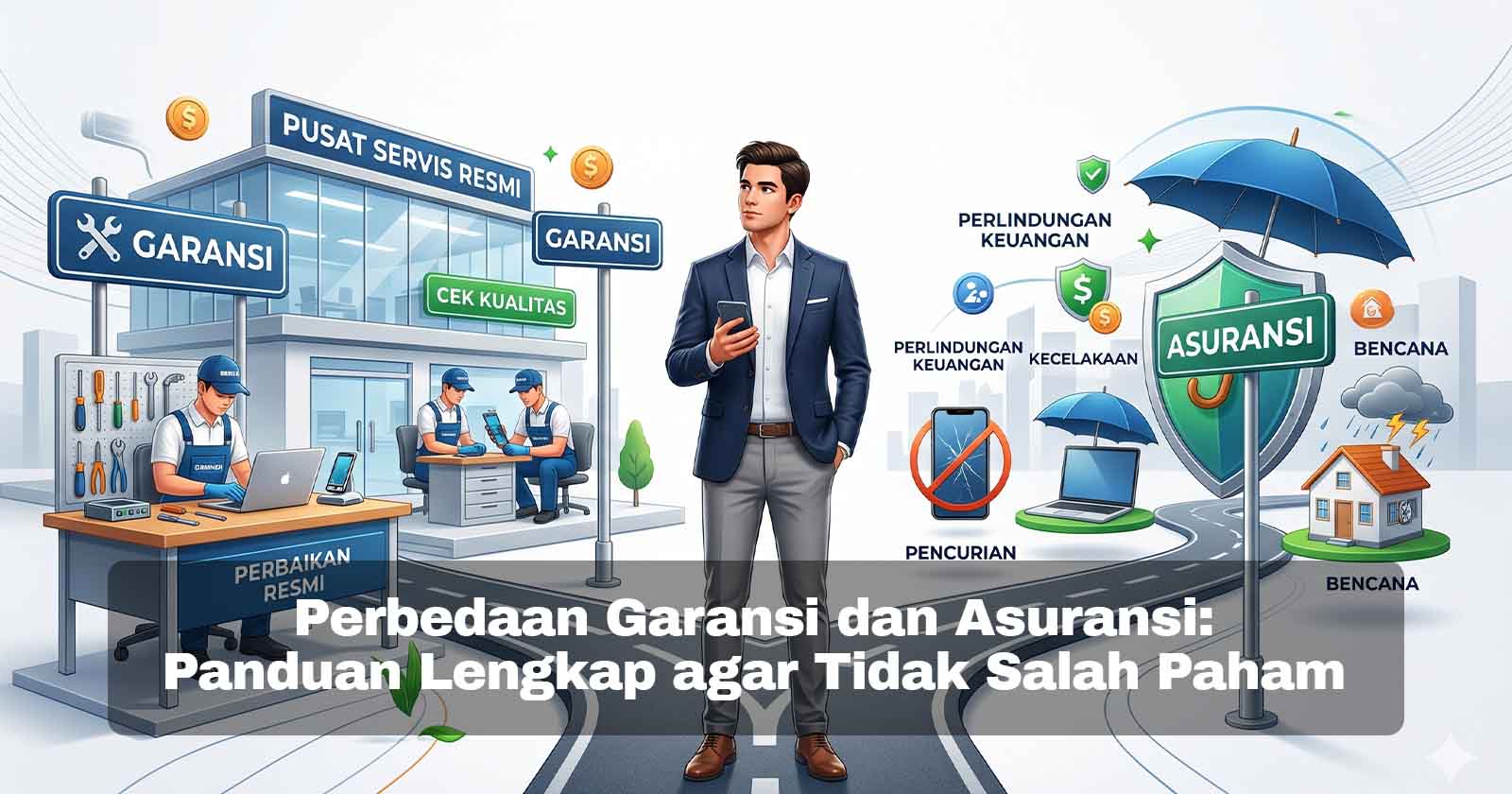 Perbedaan Garansi dan Asuransi: Panduan Lengkap agar Tidak Salah Paham